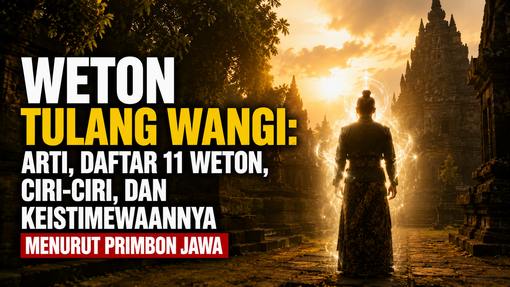 weton tulang wangi daftar 11 weton primbon Jawa ciri dan keistimewaan