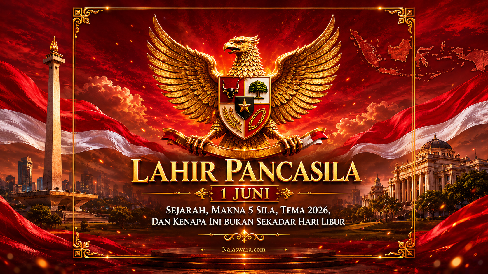 Hari Lahir Pancasila 1 Juni sejarah makna 5 sila tema BPIP 2026 libur nasional