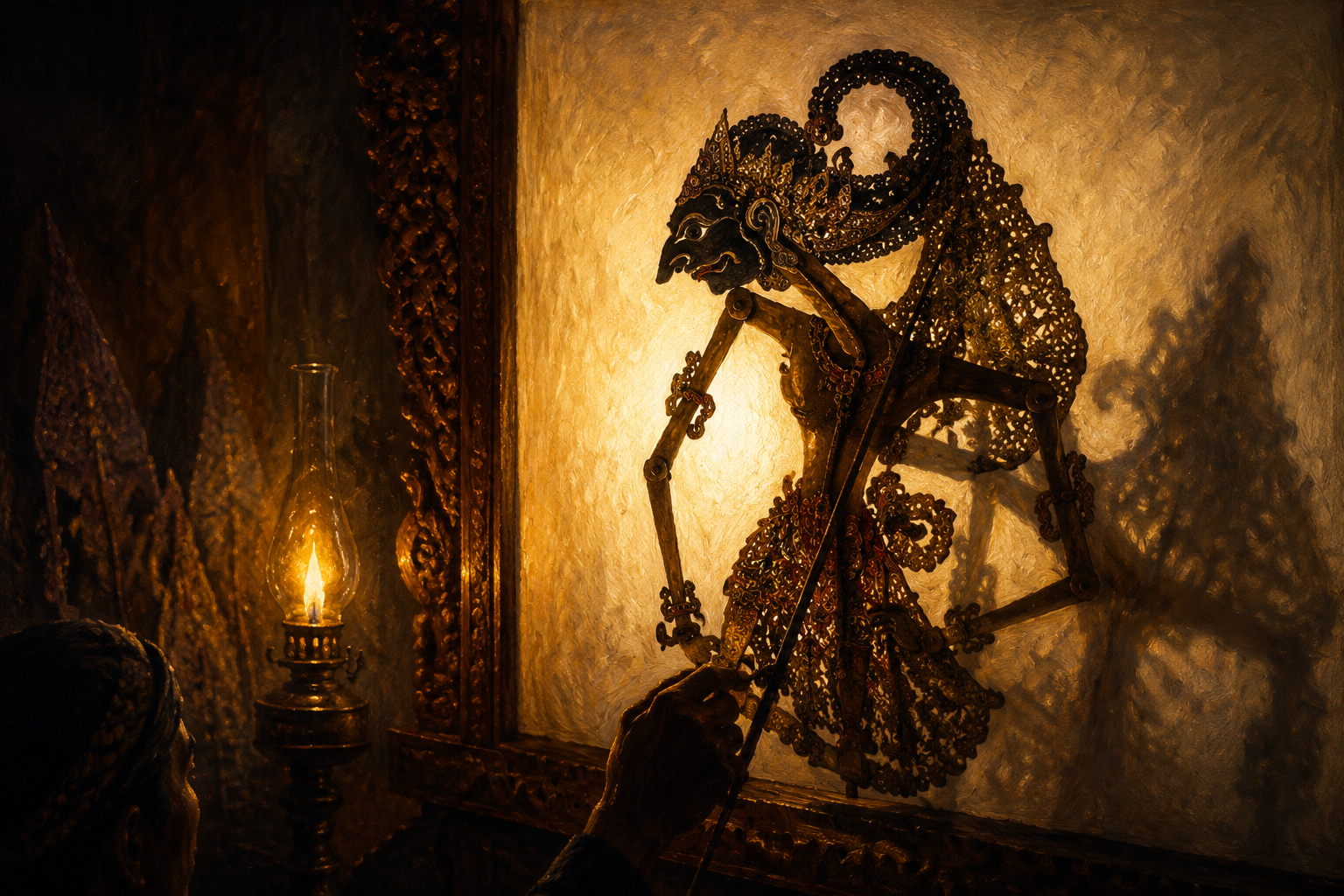 Wayang Kulit Jawa: Bayangan yang Menyimpan Jiwa