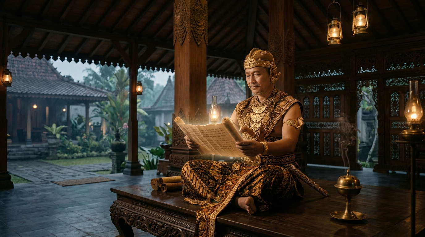 Prabu Yudhistira: Filosofi Darah Putih dan Pusaka Kalimasada